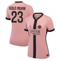 Maglie da calcio Paris Saint-Germain Randal Kolo Muani #23 Terza Maglia Femminile 2024-25 Manica Corta